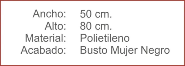 Maniqui BUSTO Mujer - Imagen 2