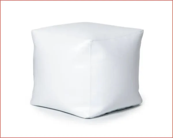 PUF semipiel Blanco