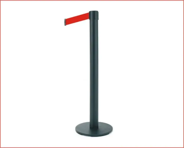 POSTE Separador Catenaria Negro cinta extensible 250 Rojo