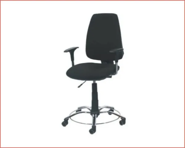 SILLA Giratoria Negro